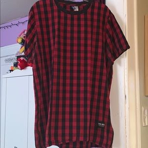 Plaid oversized h&m shirt